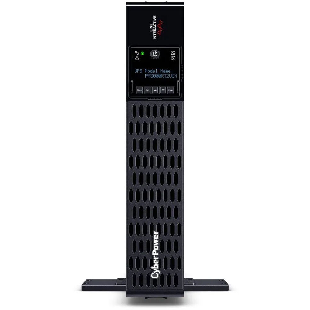 CyberPower 3000VA 3000W sine wave UPS 2U rack mount with 8 NEMA 5-20R and 1 L5-30R outlets — view 7