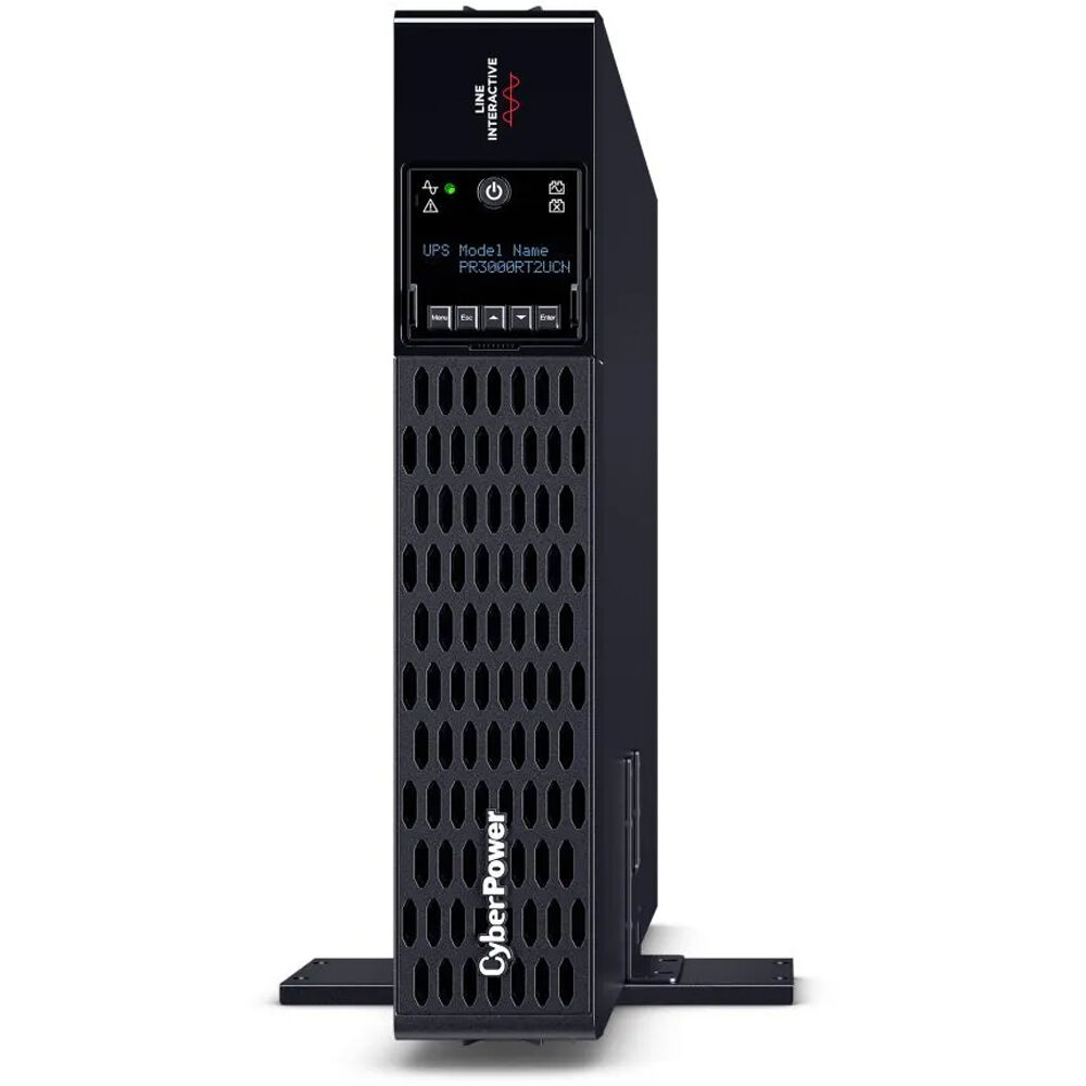 CyberPower 3000VA 3000W sine wave UPS 2U rack mount with 8 NEMA 5-20R and 1 L5-30R outlets — view 9