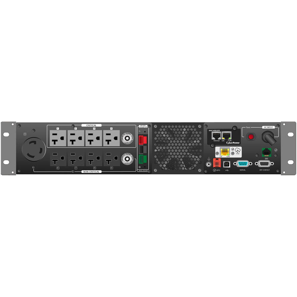 CyberPower PR3000RTXL2UACN 3,000 VA 2U rack-mount UPS for enterprise infrastructure — view 14