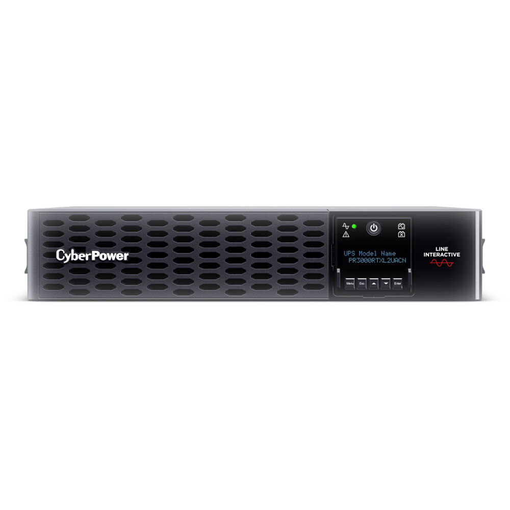 CyberPower PR3000RTXL2UACN 3,000 VA 2U rack-mount UPS for enterprise infrastructure — view 2