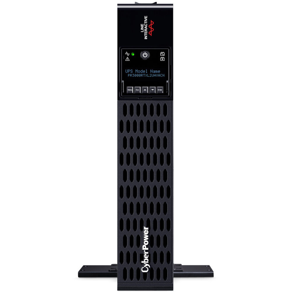CyberPower PR3000RTXL2UHVACN 2U rack mount UPS with 4 x 6-20R and 2 x L6-20R outlets — view 5