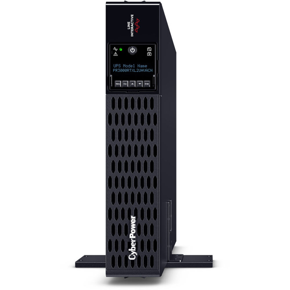 CyberPower PR3000RTXL2UHVACN 2U rack mount UPS with 4 x 6-20R and 2 x L6-20R outlets — view 7