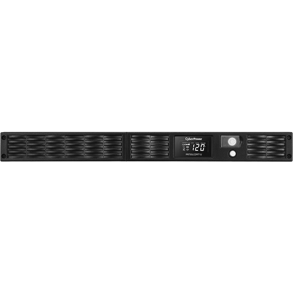 CyberPower PR750LCDRT1U 750 VA sinewave rack mount UPS with LCD and 7 outlets — view 3