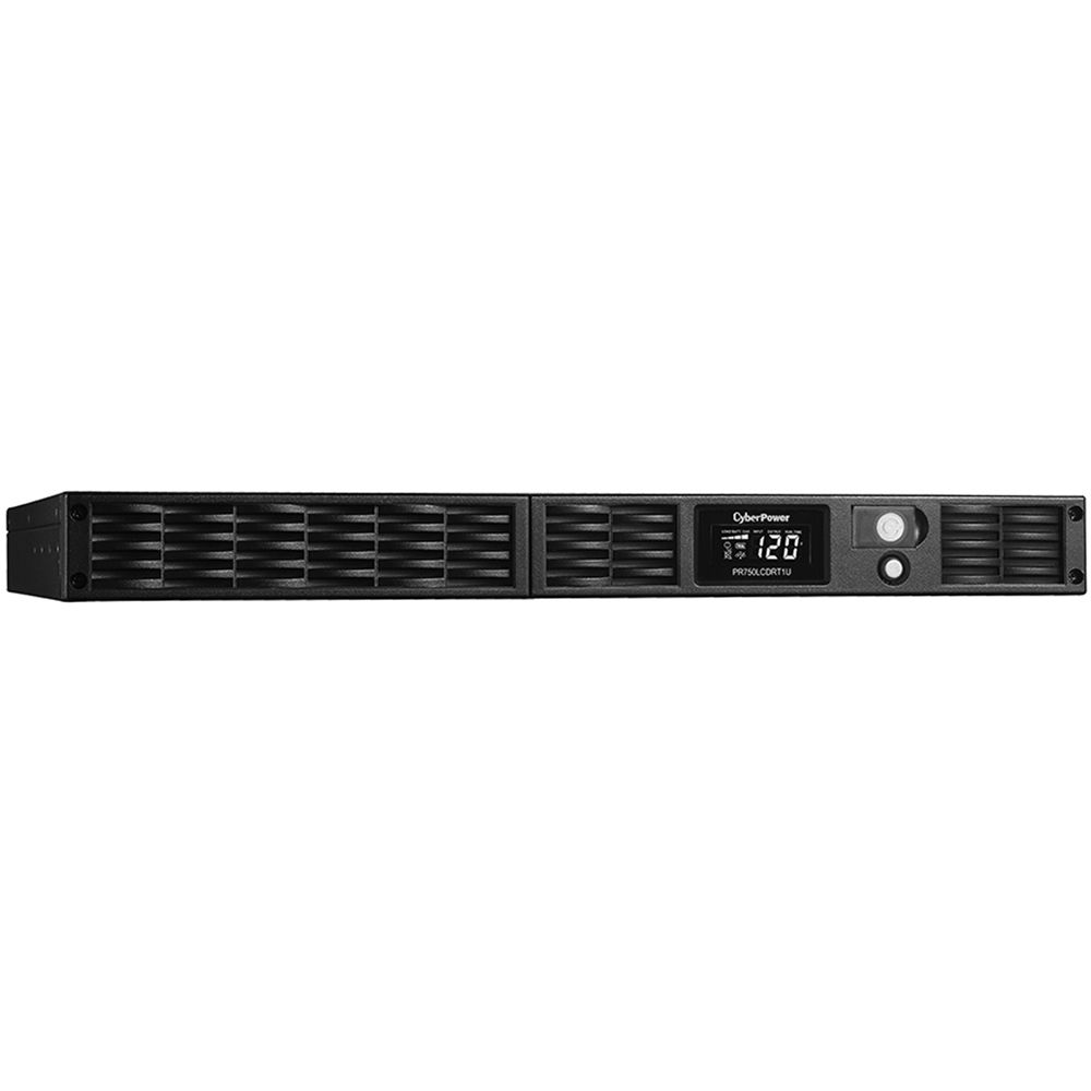 CyberPower PR750LCDRT1U 750 VA sinewave rack mount UPS with LCD and 7 outlets — view 5