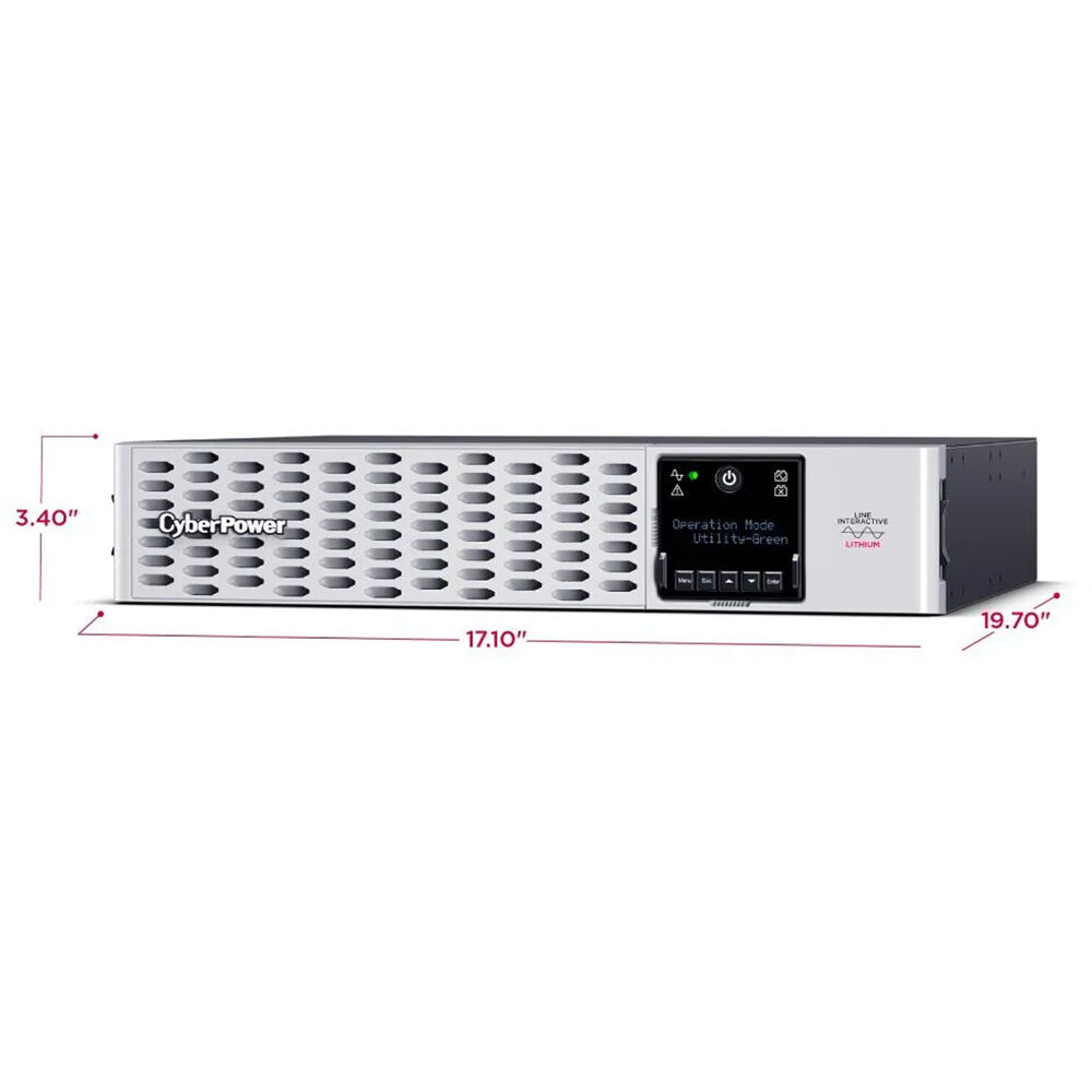 CyberPower PRL1500RT2UC rack-mount lithium UPS with sine wave output — view 6