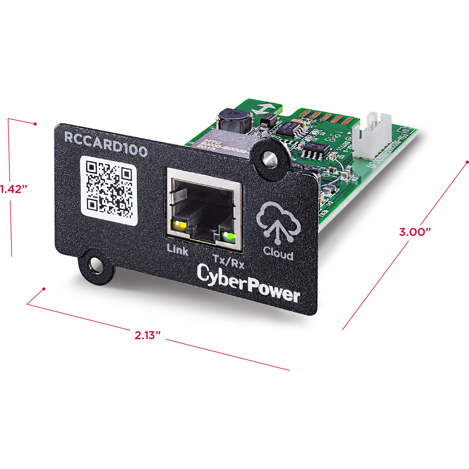 CyberPower RCCARD100 cloud monitoring card for remote UPS monitoring and alerts — view 4