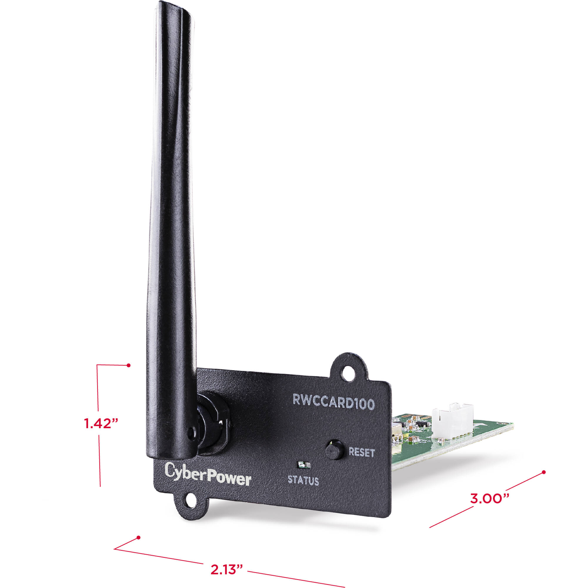 CyberPower RWCCARD100 cloud monitoring card for rack-mounted remote infrastructure monitoring — view 4