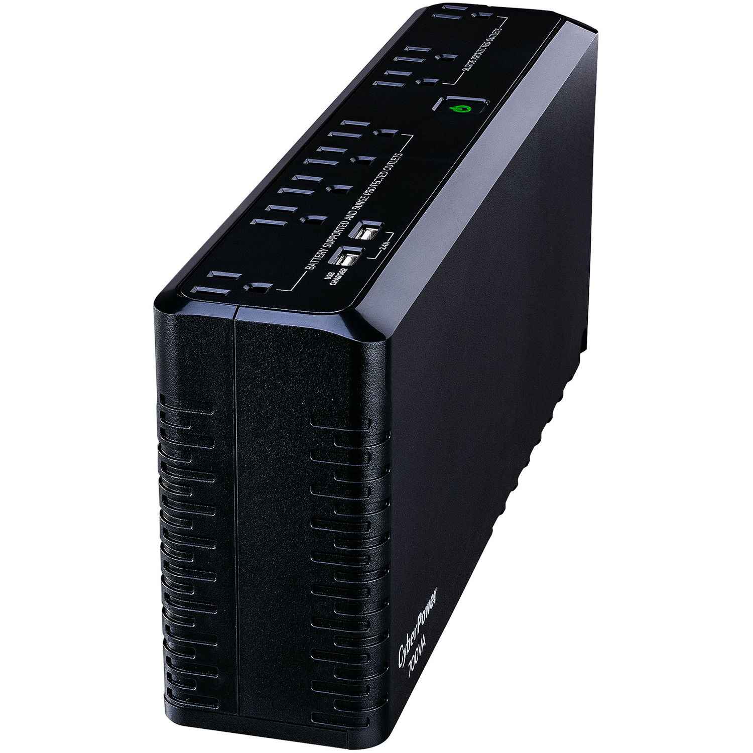 CyberPower SL700U 700 VA slim-line standby UPS with 8 outlets and USB charging — view 4
