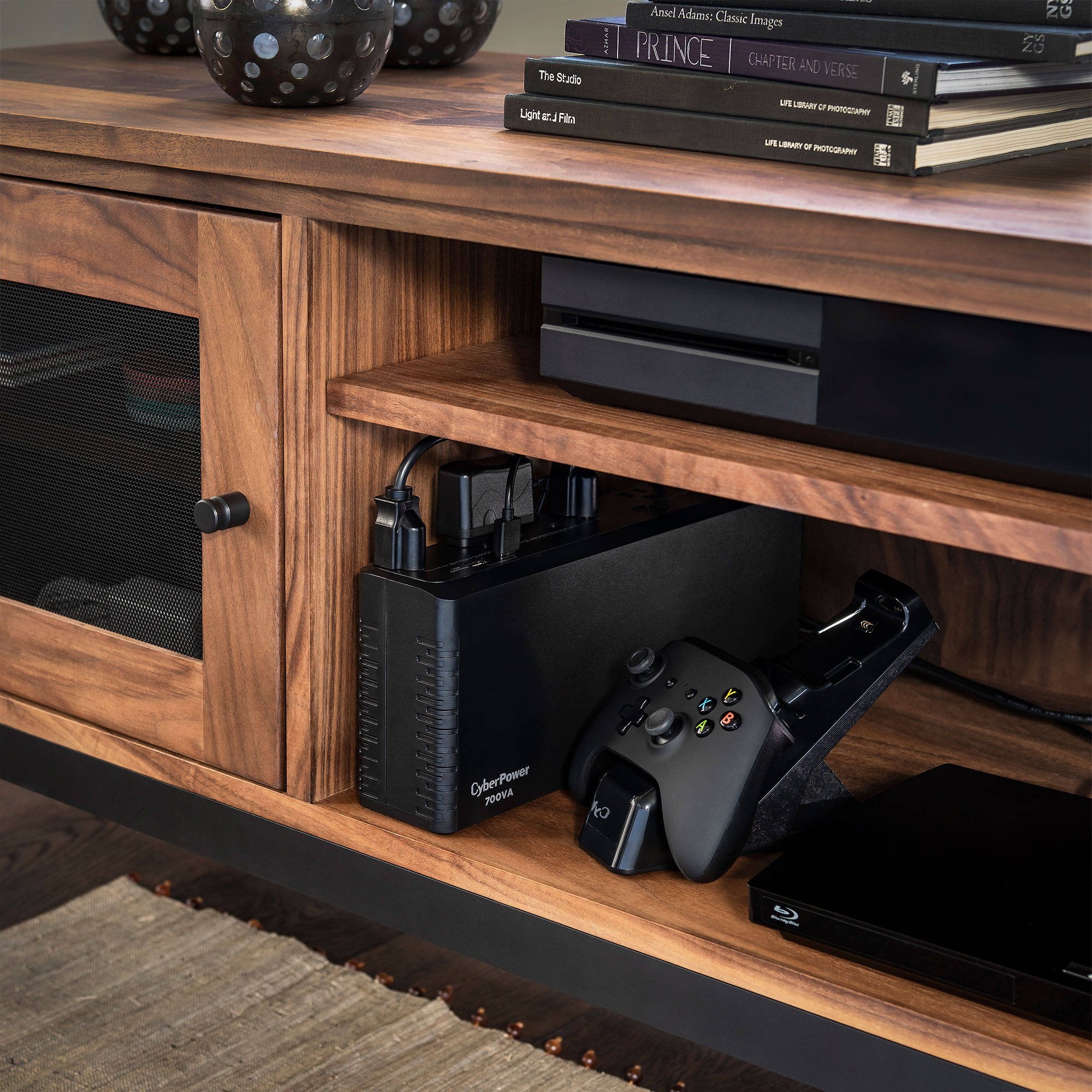 CyberPower SL700U 700 VA slim-line standby UPS with 8 outlets and USB charging — view 7