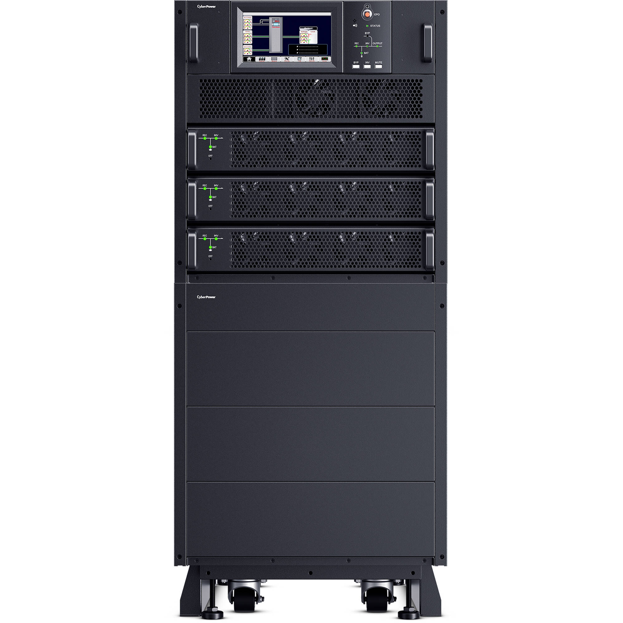 CyberPower SM020KAMFA 20 kVA modular 3-phase online UPS cabinet with RMCARD205 support — view 8
