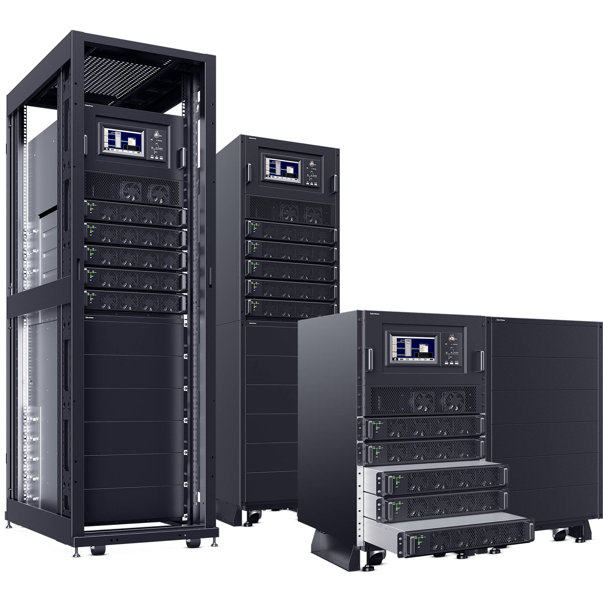 CyberPower SM040KAMFA 40 kVA modular 3-phase online UPS for data centers — view 10