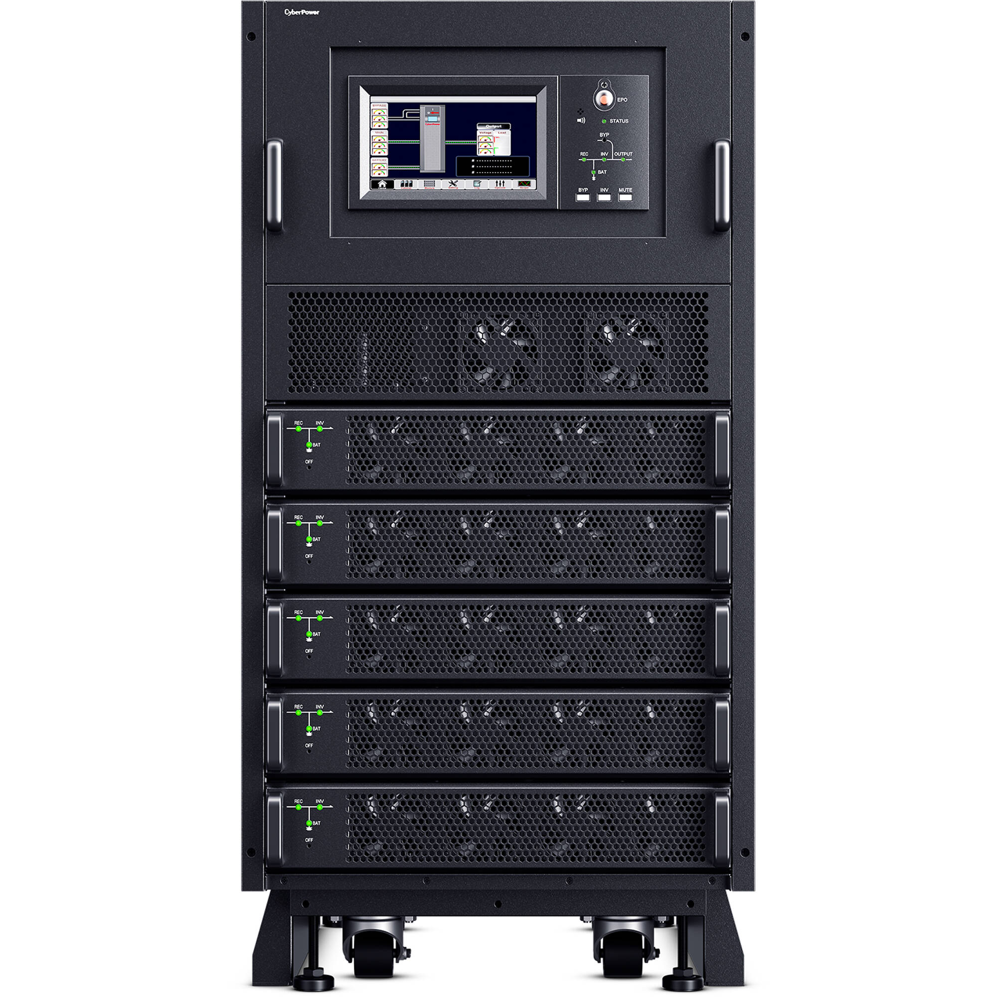CyberPower SM040KAMFA 40 kVA modular 3-phase online UPS for data centers — view 3