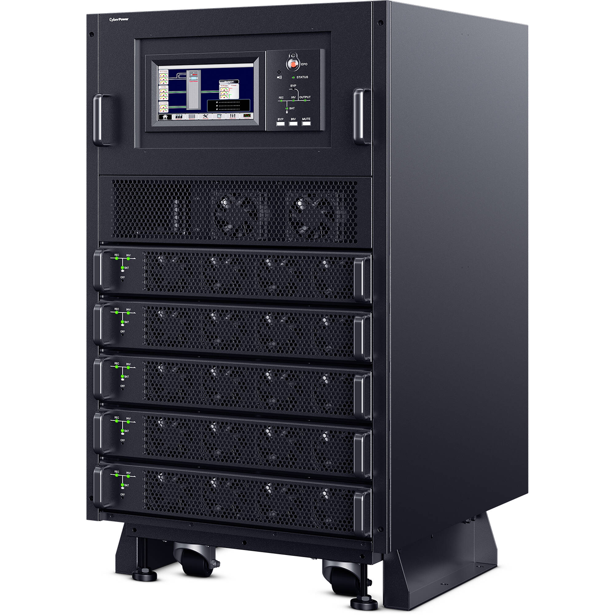 CyberPower SM040KAMFA 40 kVA modular 3-phase online UPS for data centers — view 5