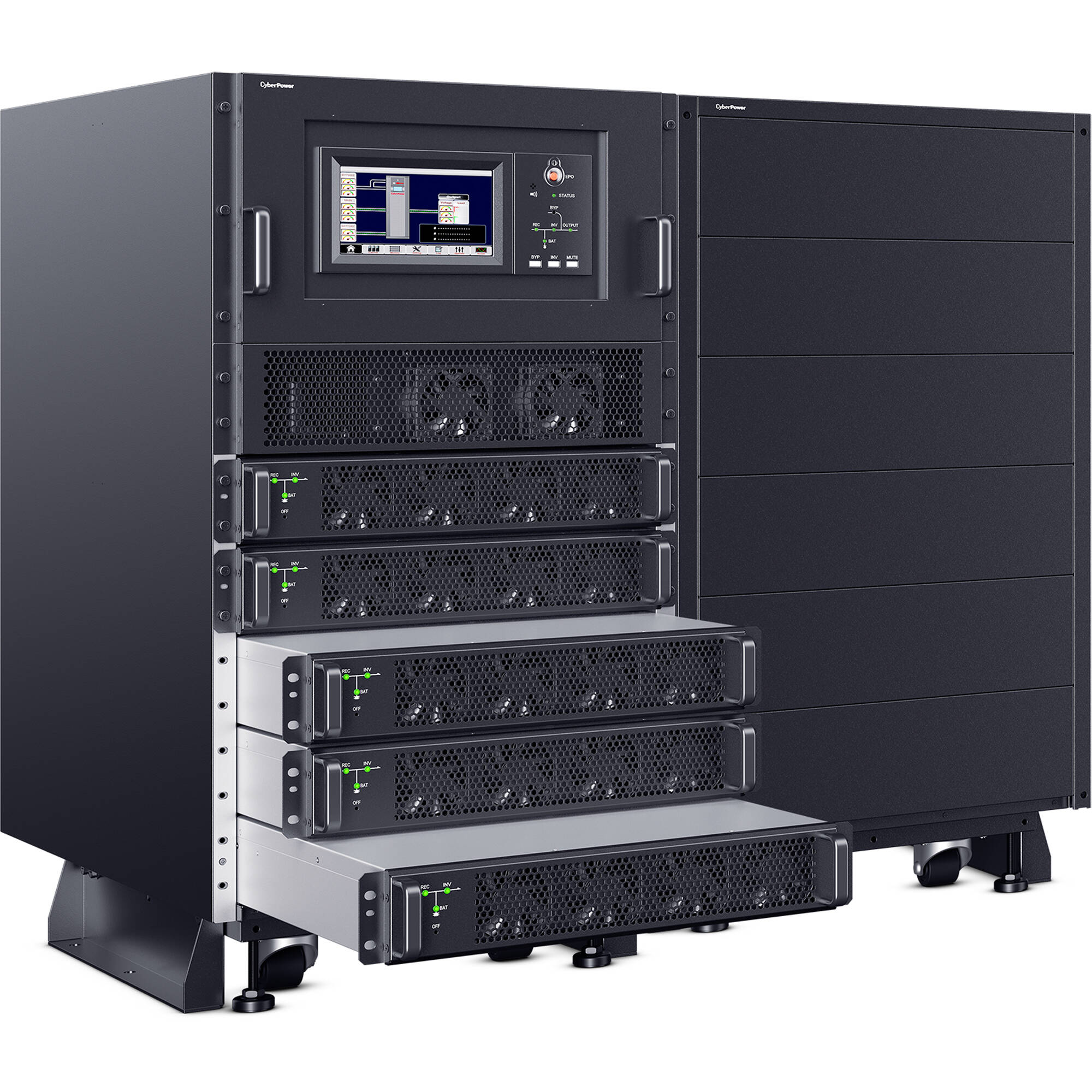 CyberPower SM040KAMFA 40 kVA modular 3-phase online UPS for data centers — view 6