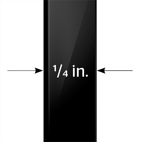 Da-Lite UTB Contour ultrawide 21:9 screen with ultra-thin bezel and low-profile frame — view 4