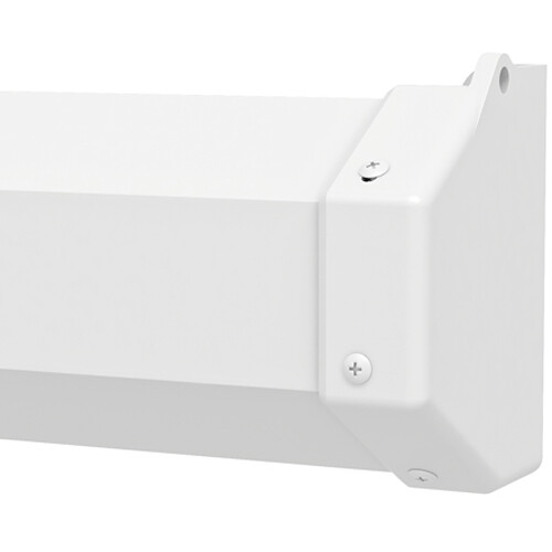 Da-Lite Model C matte white 1:1 projection screen for ceiling or wall mounting — view 3