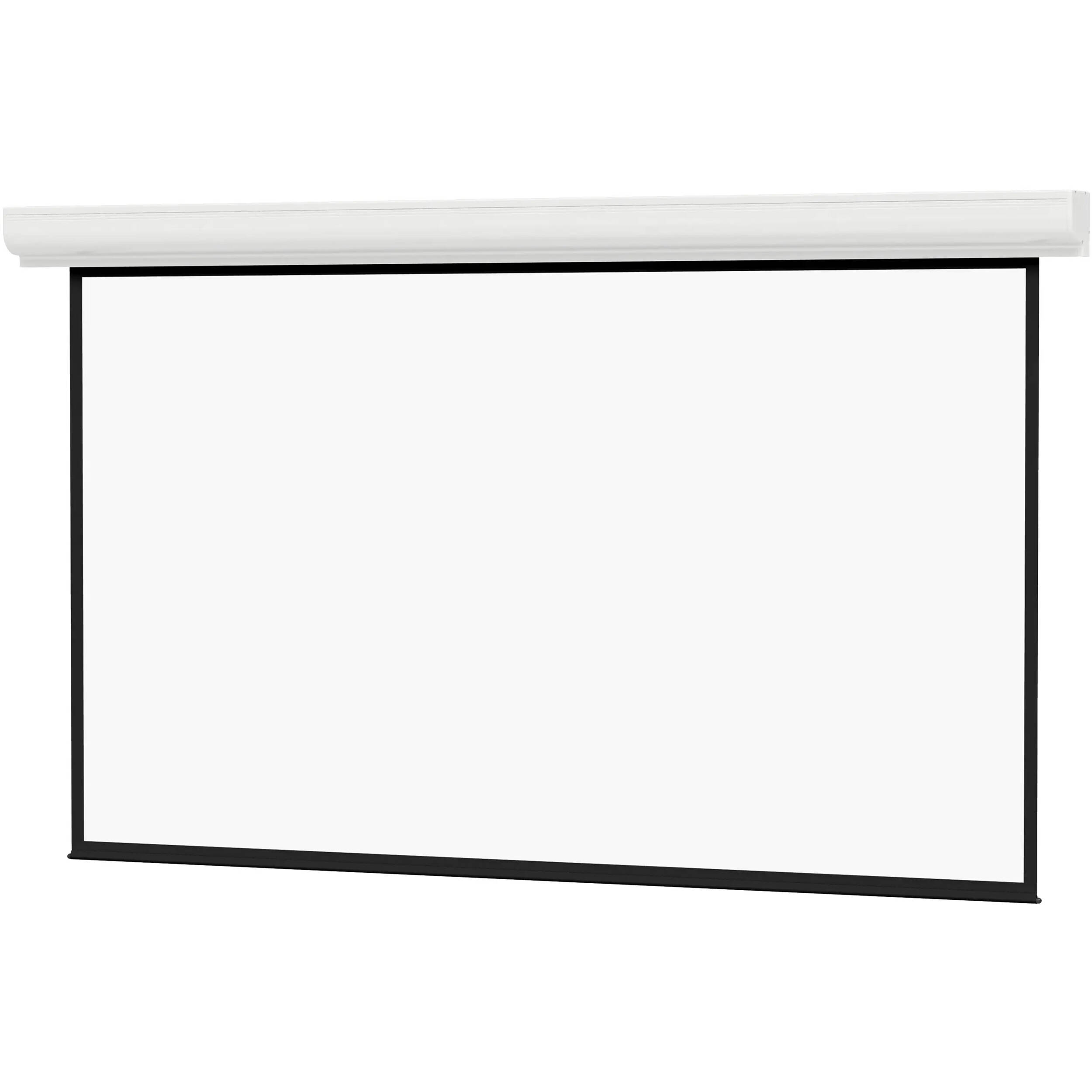Da-Lite CONTOUR fixed-frame projection screen, 133-inch diagonal, 16:9 format, matte white surface — view 2