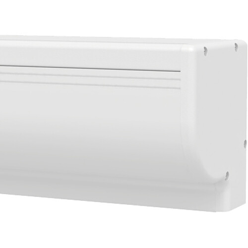 Da-Lite Contour TNSD 133D DM tensioned electric projection screen with white case and 16:9 format — view 3