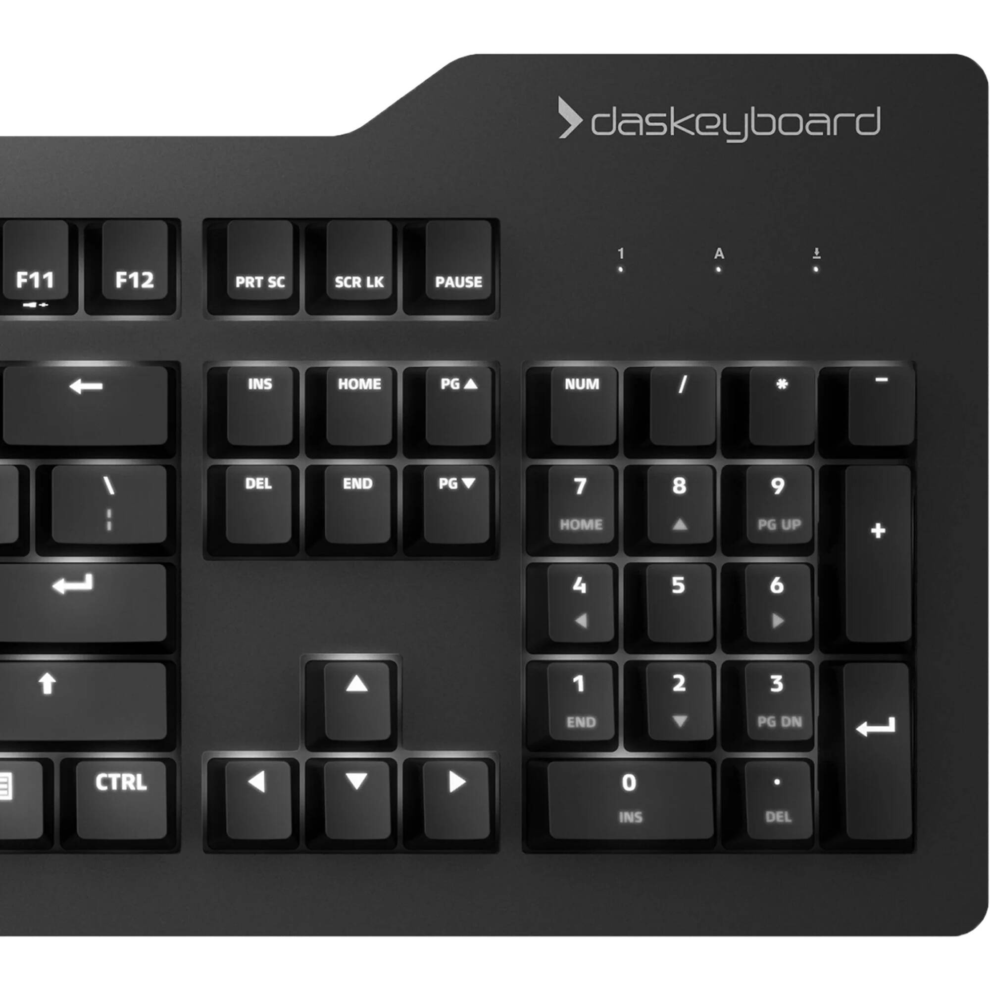 Das Keyboard Prime 13 Mark II mechanical keyboard — Cherry MX Red switches, US layout, wired USB — view 7
