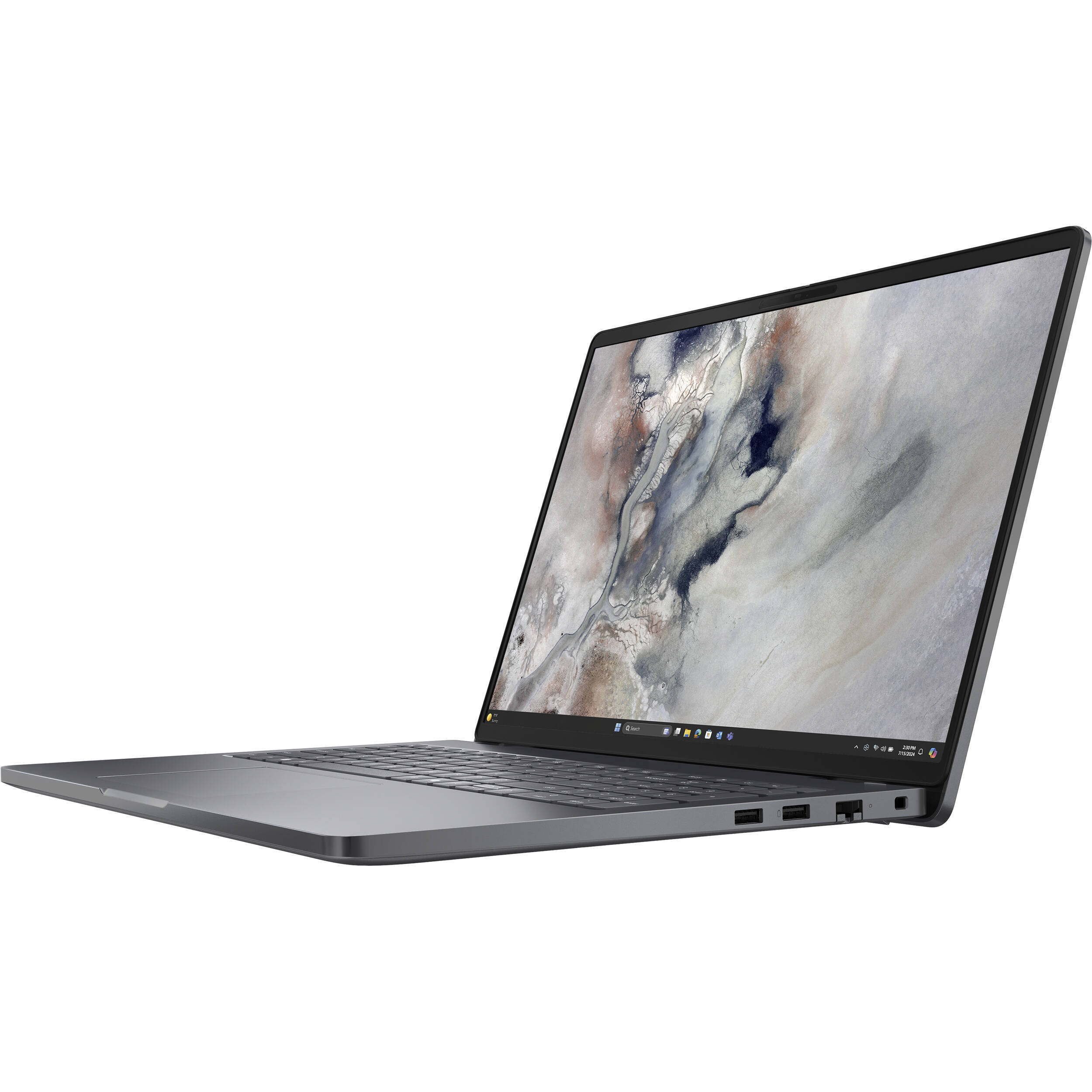 Dell Pro 16 business laptop with 16-inch FHD+ display, Core i7-150U, and Windows 11 Pro — view 8