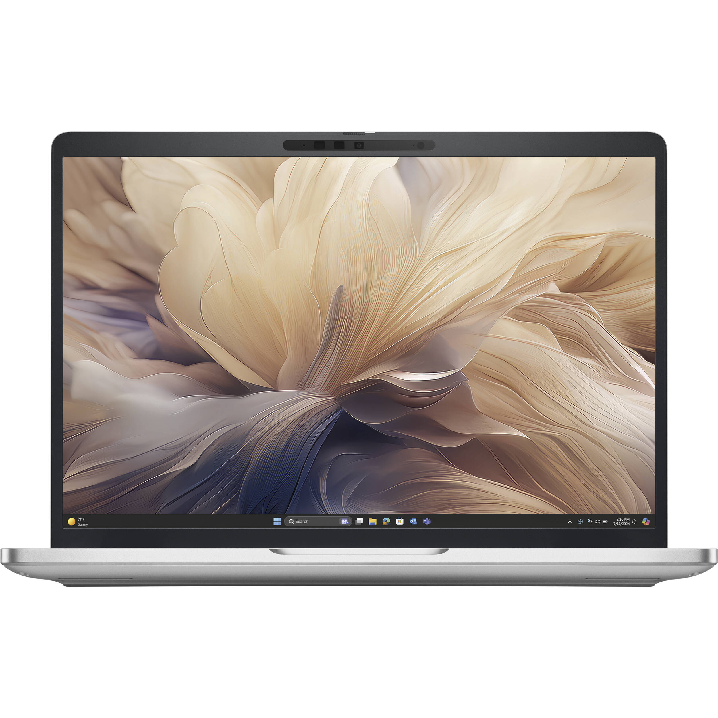 Dell Pro 13 Plus business laptop with 13-inch FHD+ display, Intel Core Ultra 5, and integrated IR camera — view 7