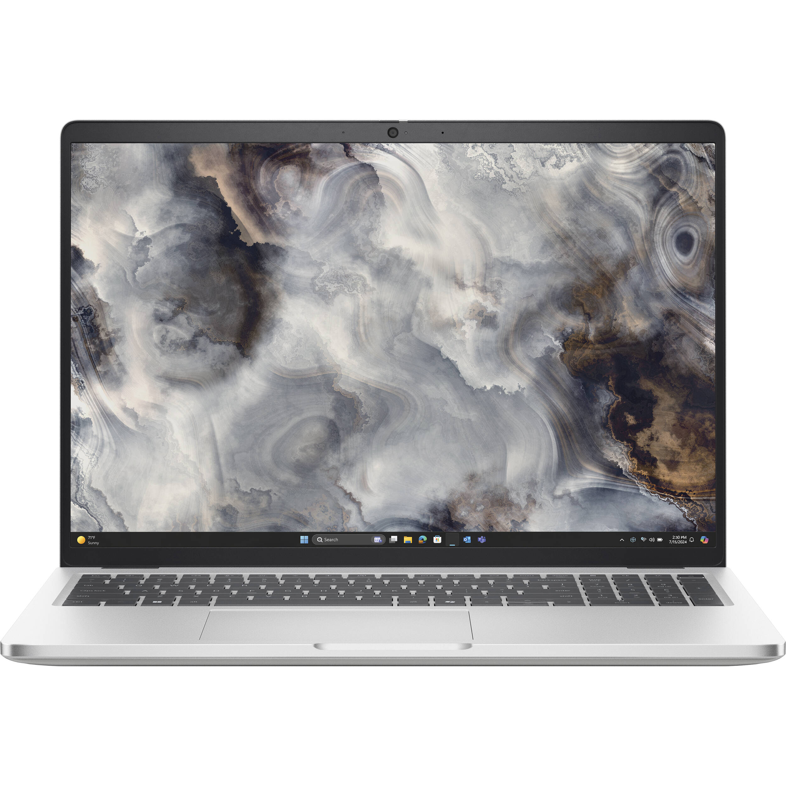 Dell Pro 16 Plus laptop with 16-inch display and Intel Core Ultra 7 265U processor — view 7