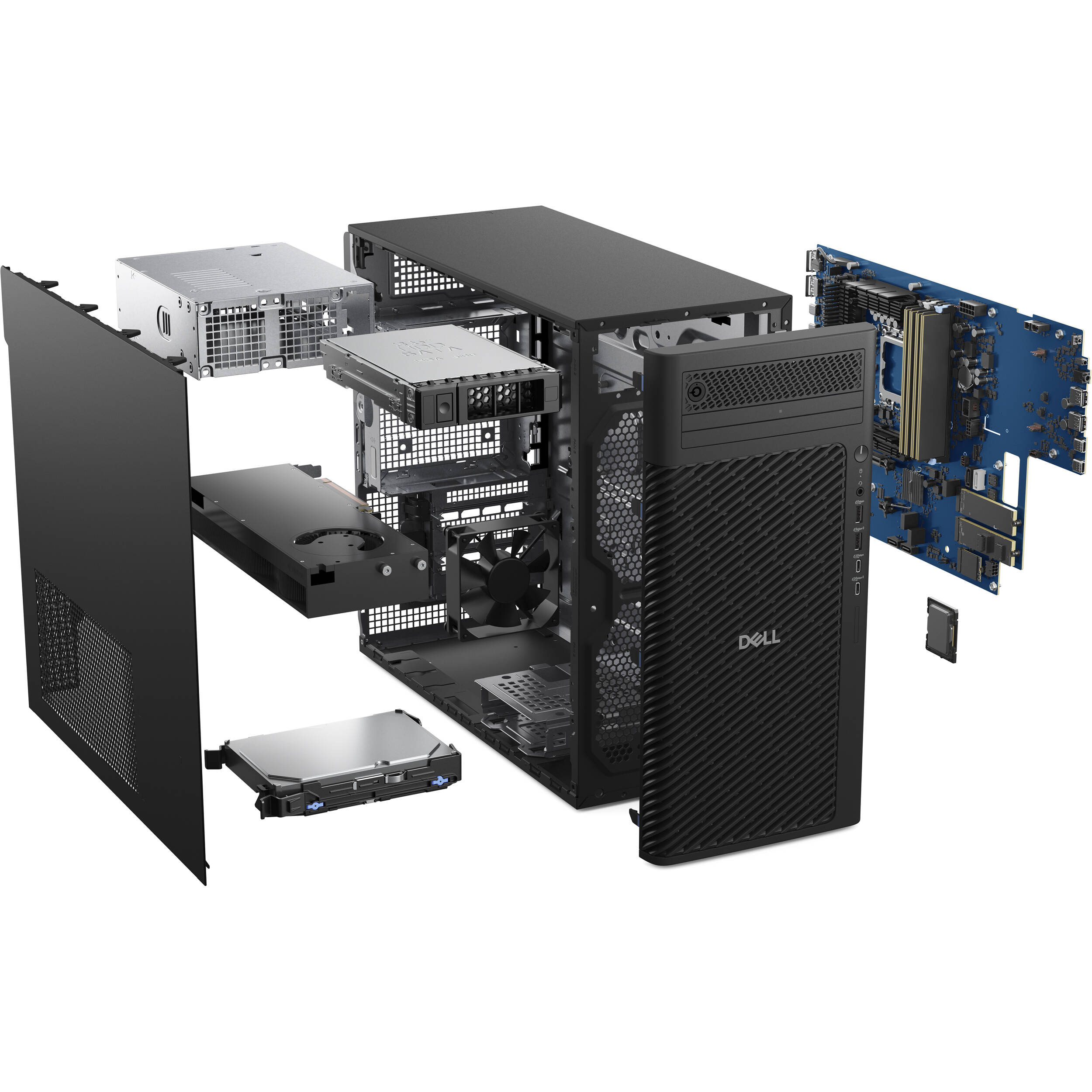 Dell Pro Max Tower T2 business desktop tower chassis for enterprise deployment — view 4
