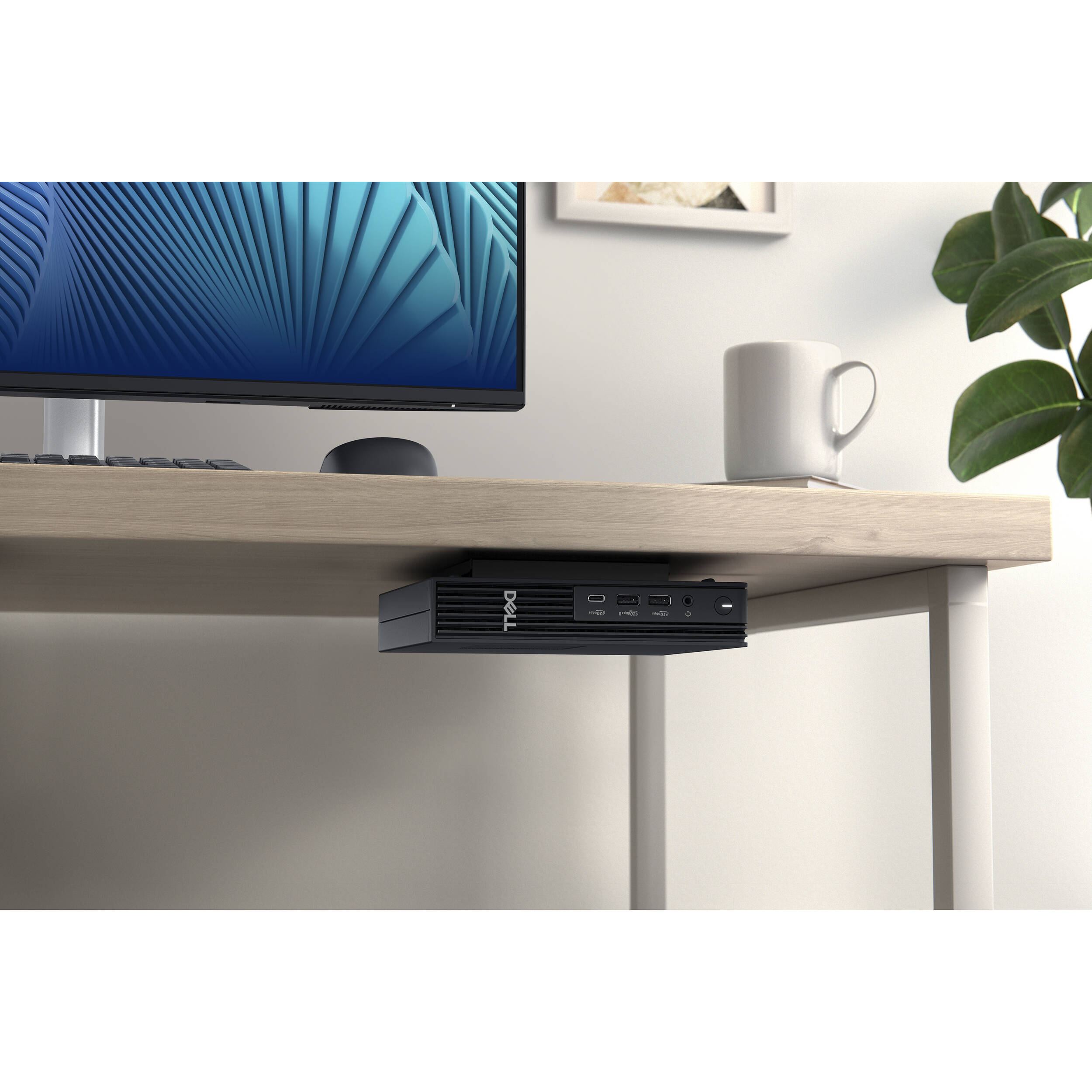 Dell Pro Micro Plus QBM1250 compact business desktop with 16 GB RAM and 512 GB SSD — view 9