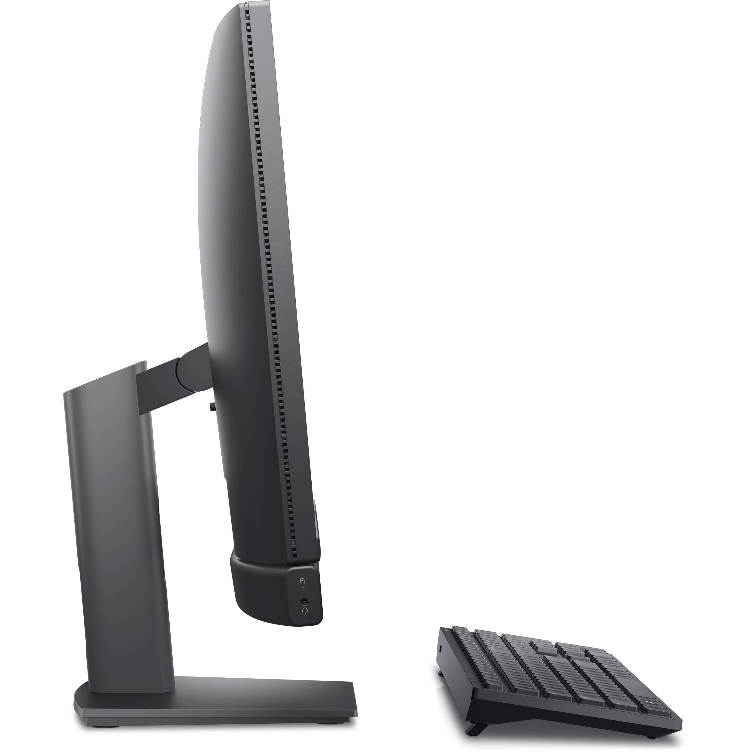 Dell OptiPlex 7420 all-in-one thin client with Pentium processor, 8 GB RAM, and 256 GB SSD in black — view 4