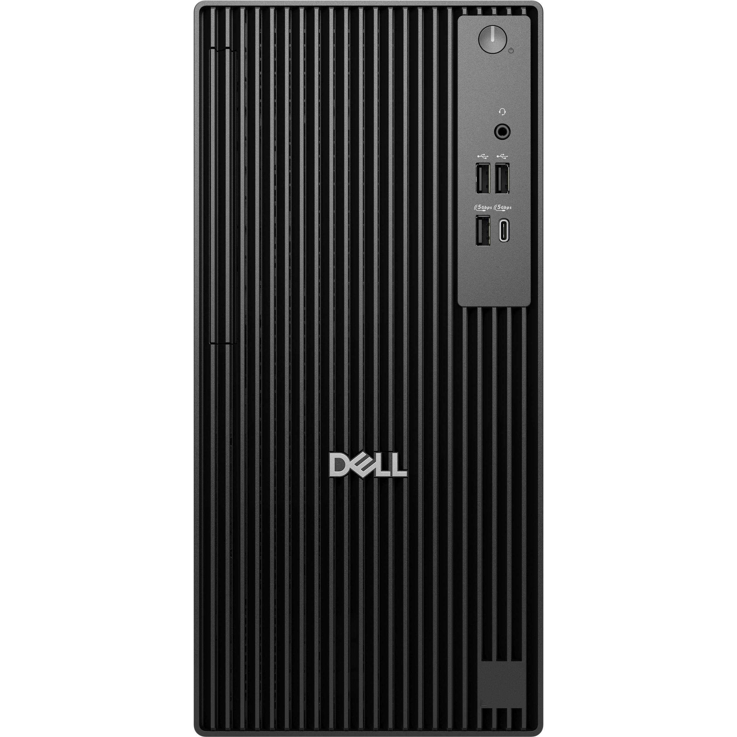 Dell Pro Tower QCT1250 business desktop with Intel Core i5-14500, 8 GB RAM, and 256 GB SSD — view 2