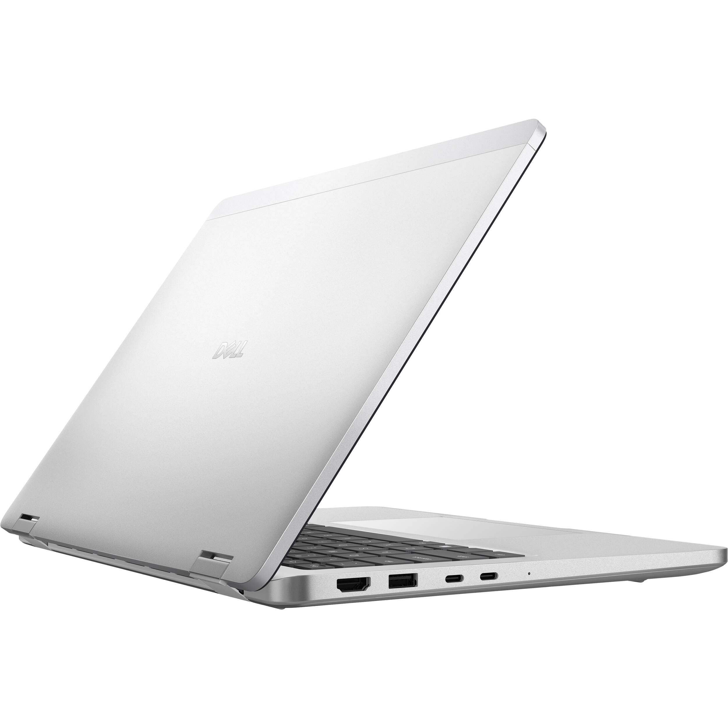 Dell Pro 14 Plus laptop with 14-inch FHD+ display, Intel Core Ultra 7, and backlit keyboard — view 3