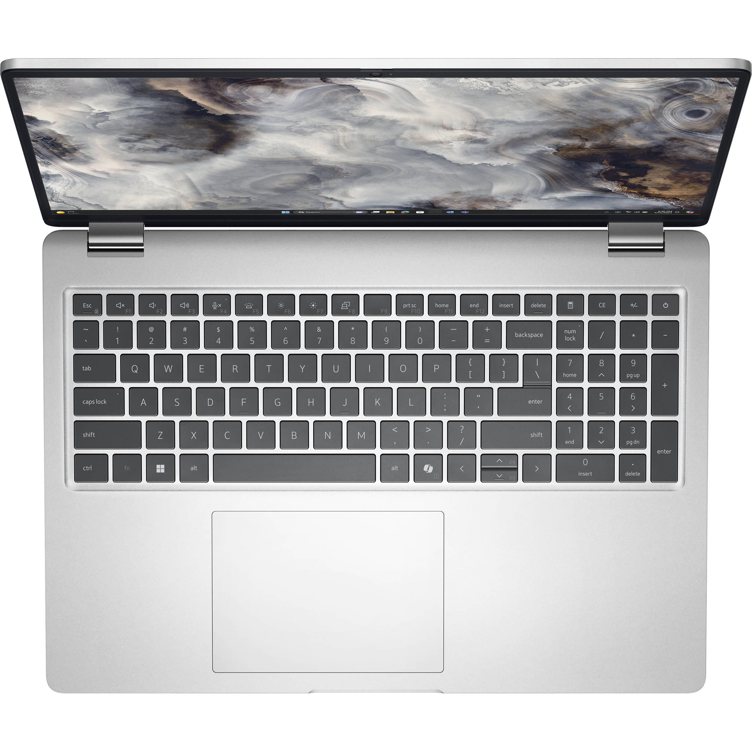 Dell Pro 16 Plus business laptop with 16-inch FHD+ display, Intel Core Ultra 5, and backlit keyboard — view 5