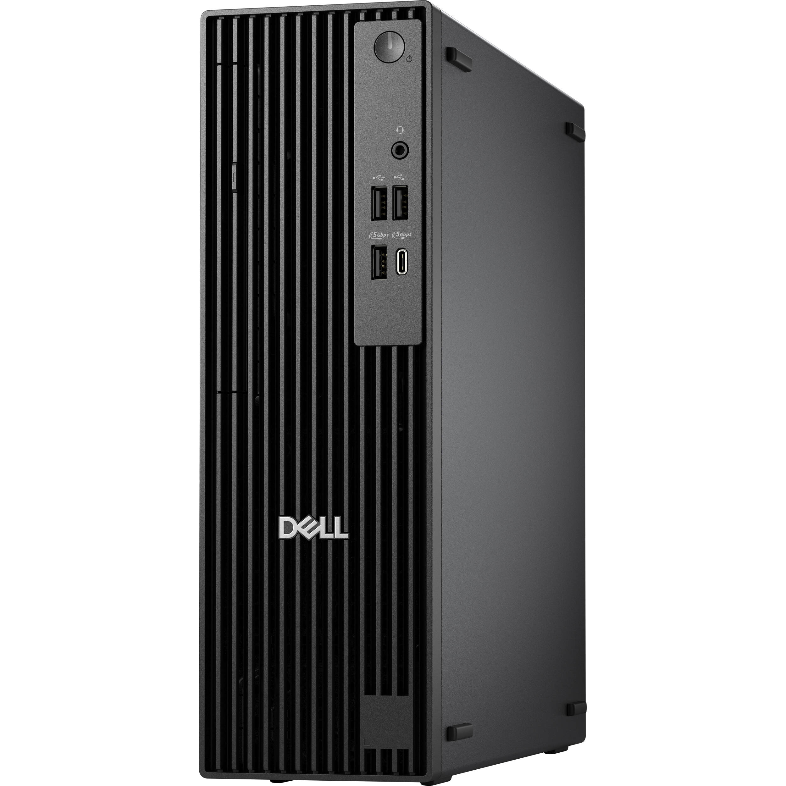 Dell Pro Slim QCS1250 slim business desktop with 16 GB RAM, 512 GB SSD, TPM, and Windows 11 Pro — view 3