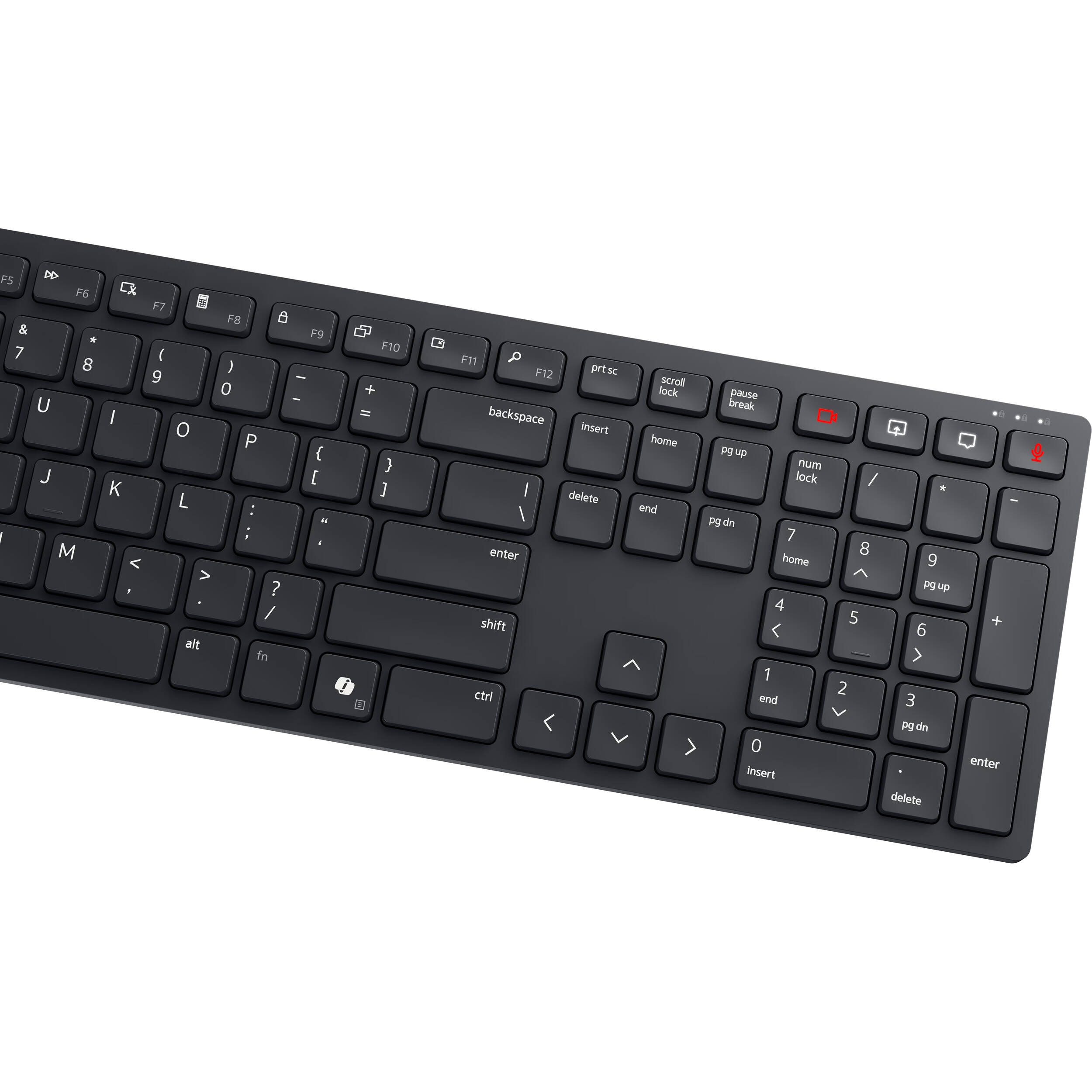 Dell KB525C wired collaboration keyboard for office and shared workspace use — view 3
