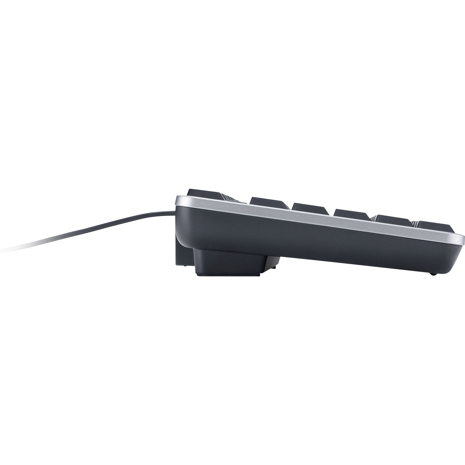 Dell KB813 Smart Card USB Keyboard with full-size layout, palm rest, and black finish — view 7