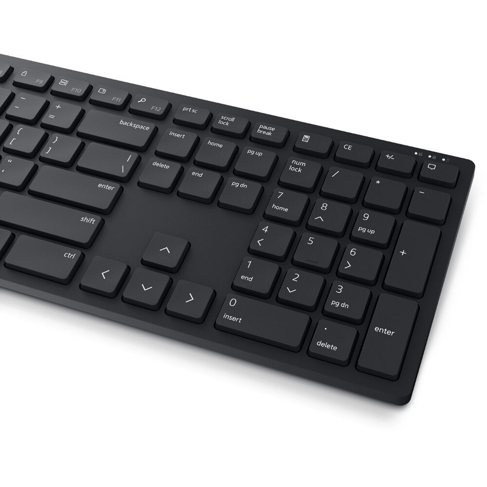 Dell Pro wireless keyboard and mouse combo with full-size keyboard, numeric keypad, and programmable controls — view 6