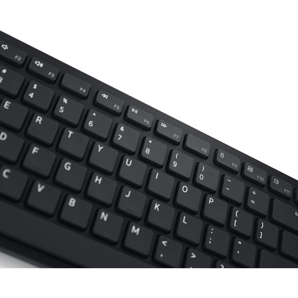 Dell Pro wireless keyboard and mouse combo with full-size keyboard, numeric keypad, and programmable controls — view 7