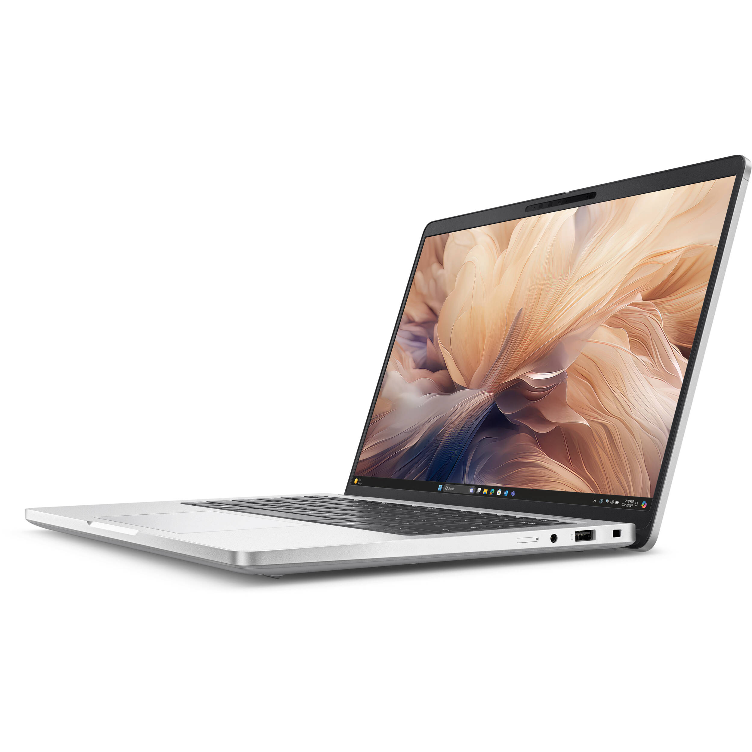 Dell Pro 14 Plus business laptop with 14-inch FHD+ display, Ultra 7 265U, and IR camera — view 4