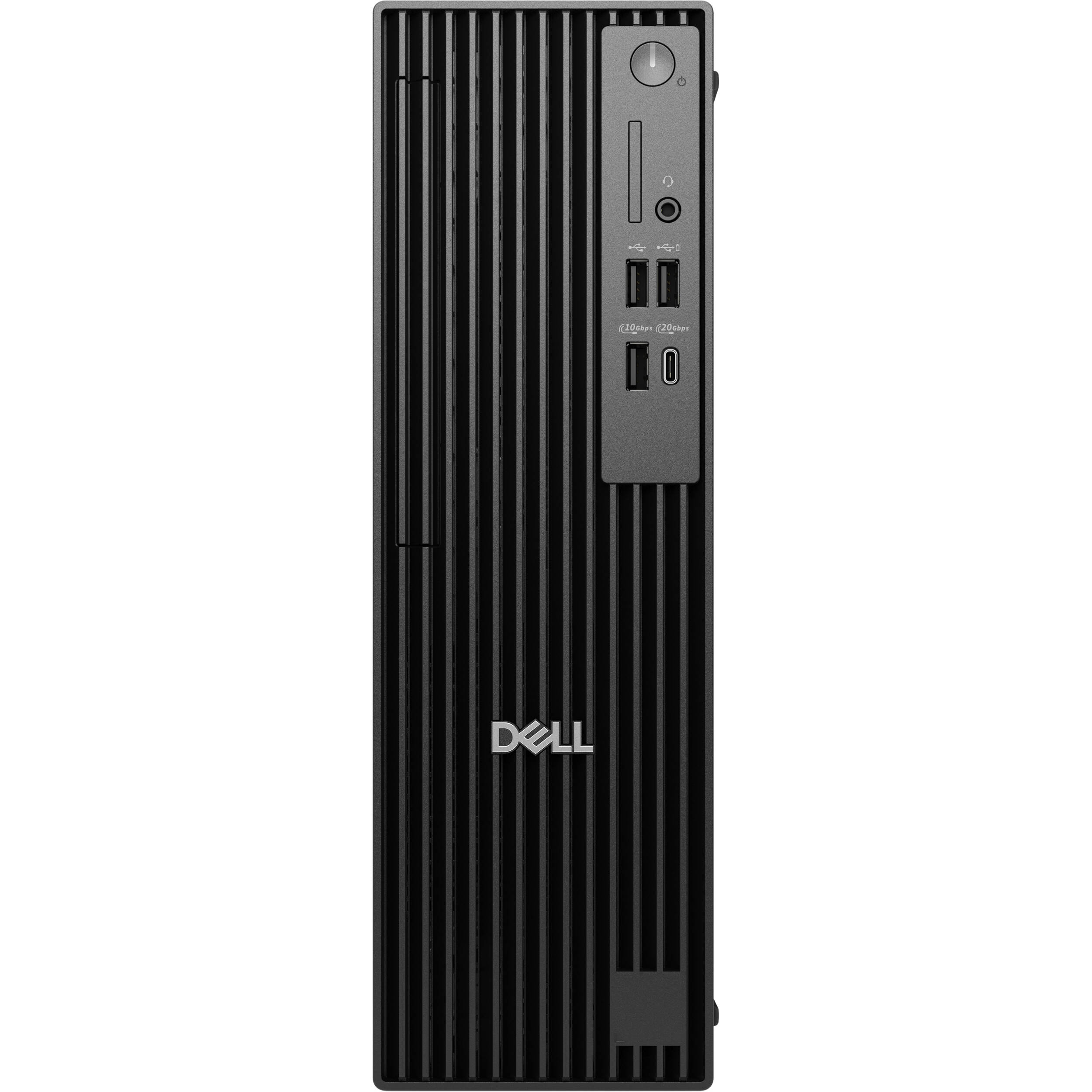 Dell Pro Slim Plus business desktop with slim chassis and compact office design — view 2