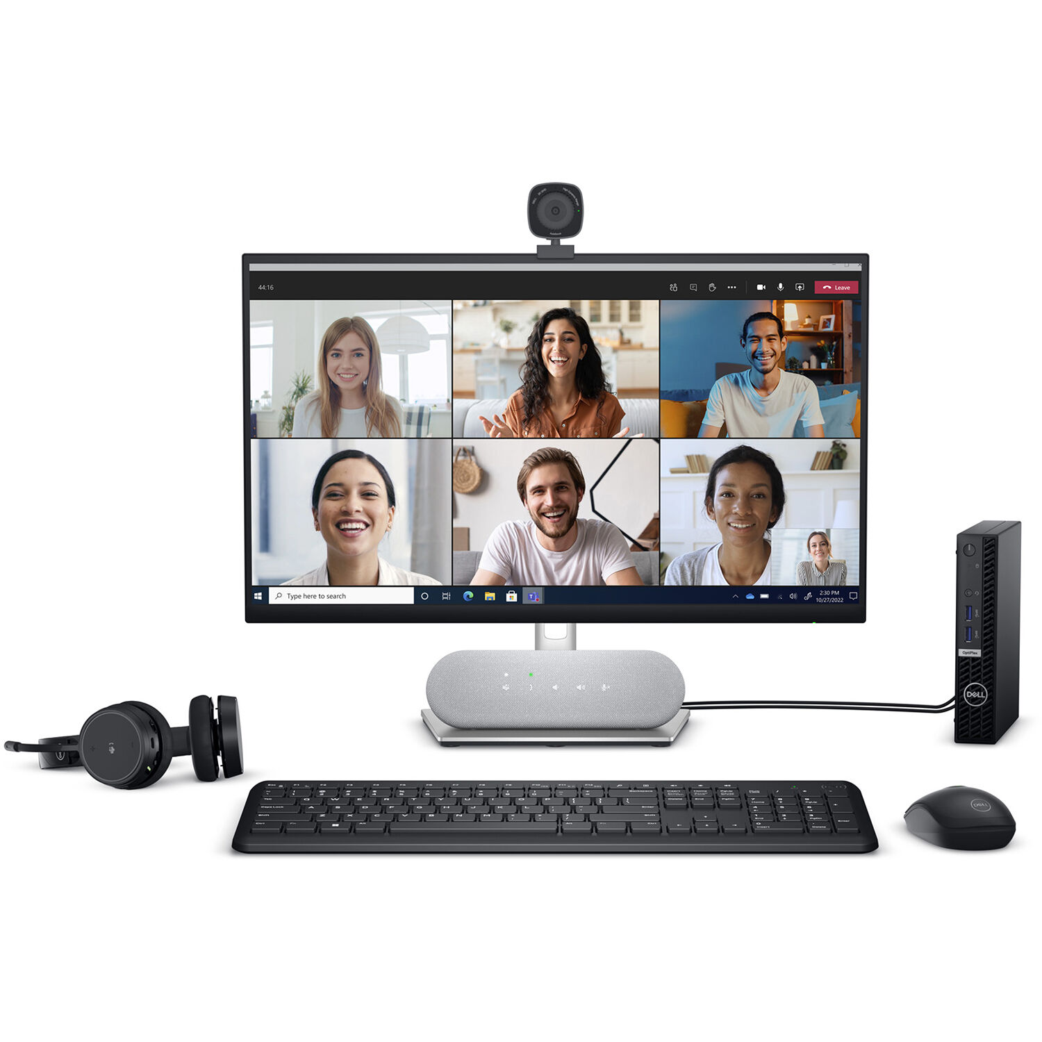 Dell WB3023 Webcam 2K QHD with USB connectivity for business video conferencing — view 11