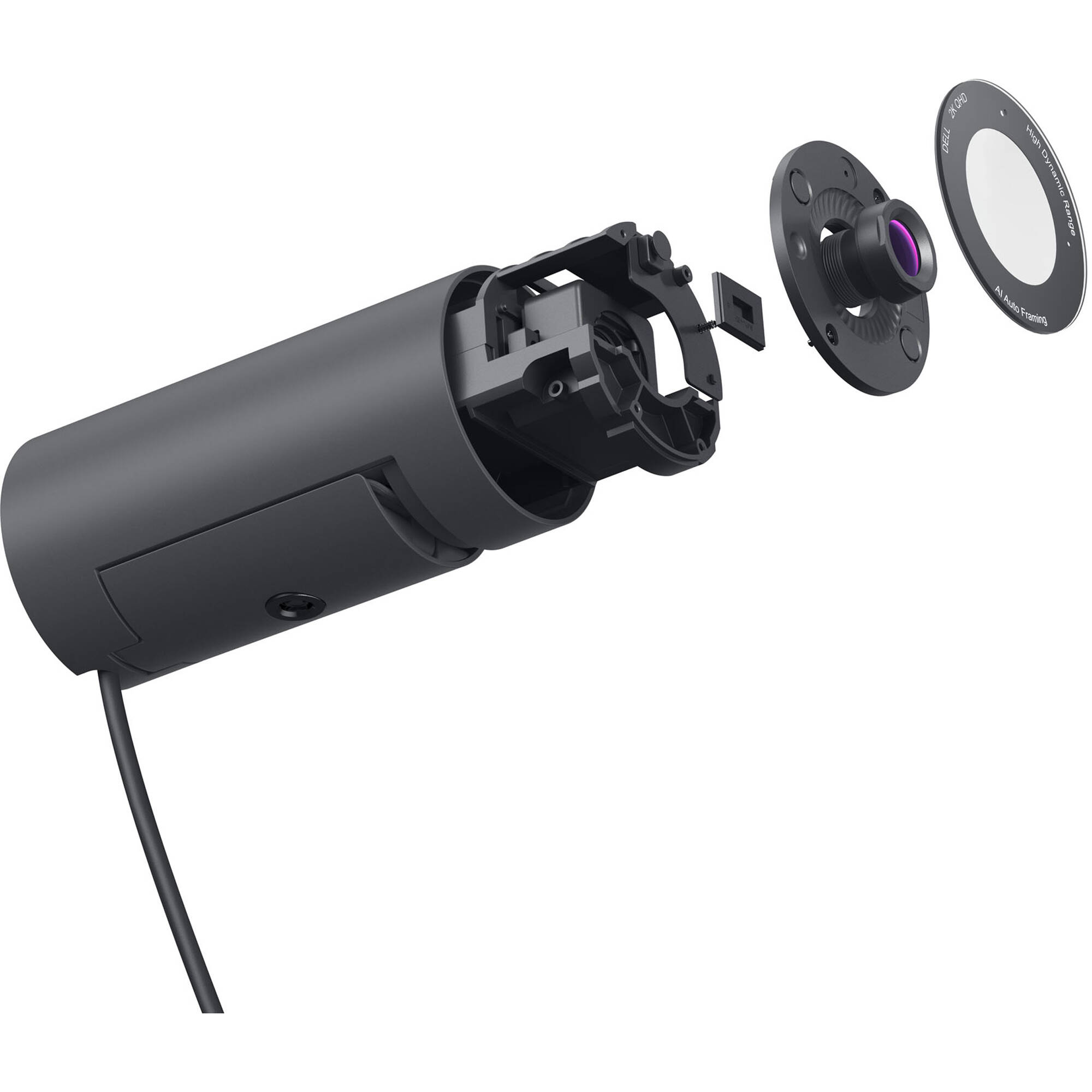 Dell Pro 2K Webcam with USB connectivity and autofocus for professional meetings — view 17