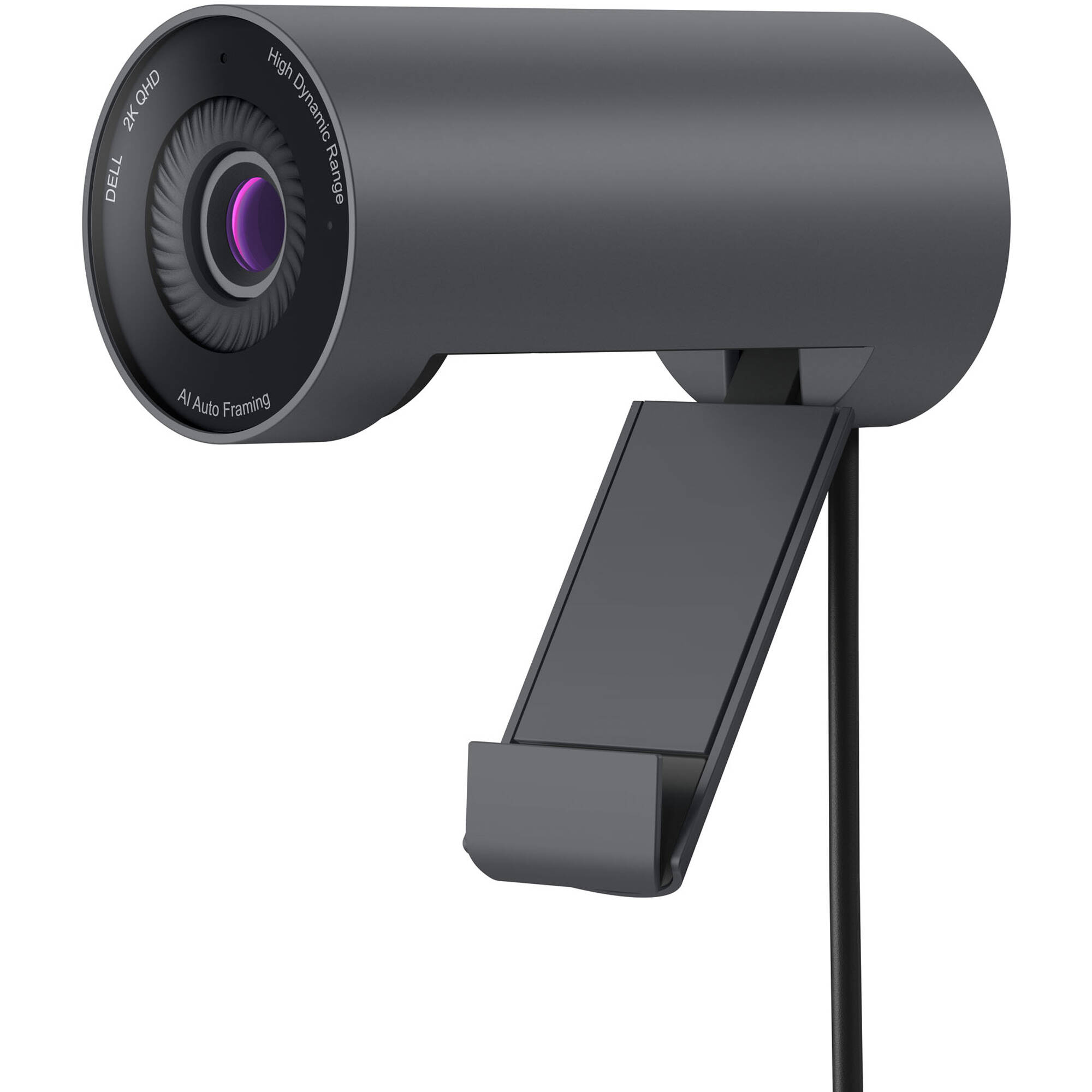 Dell Pro 2K Webcam with USB connectivity and autofocus for professional meetings — view 4