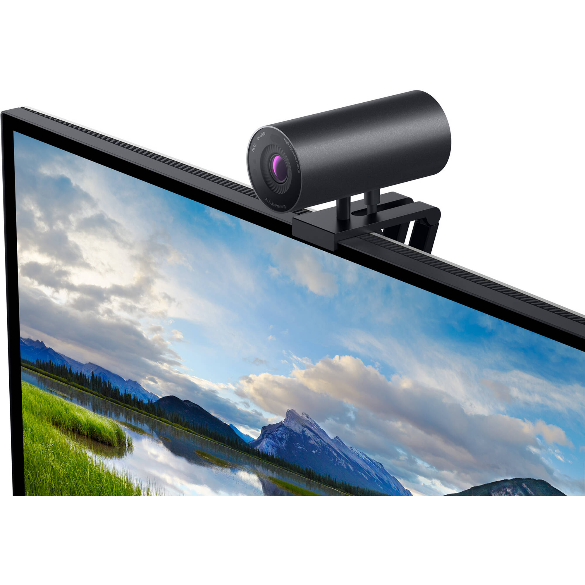 Dell UltraSharp Webcam WB7022-DDAO with 4K video, privacy shutter, and USB-C connection — view 12