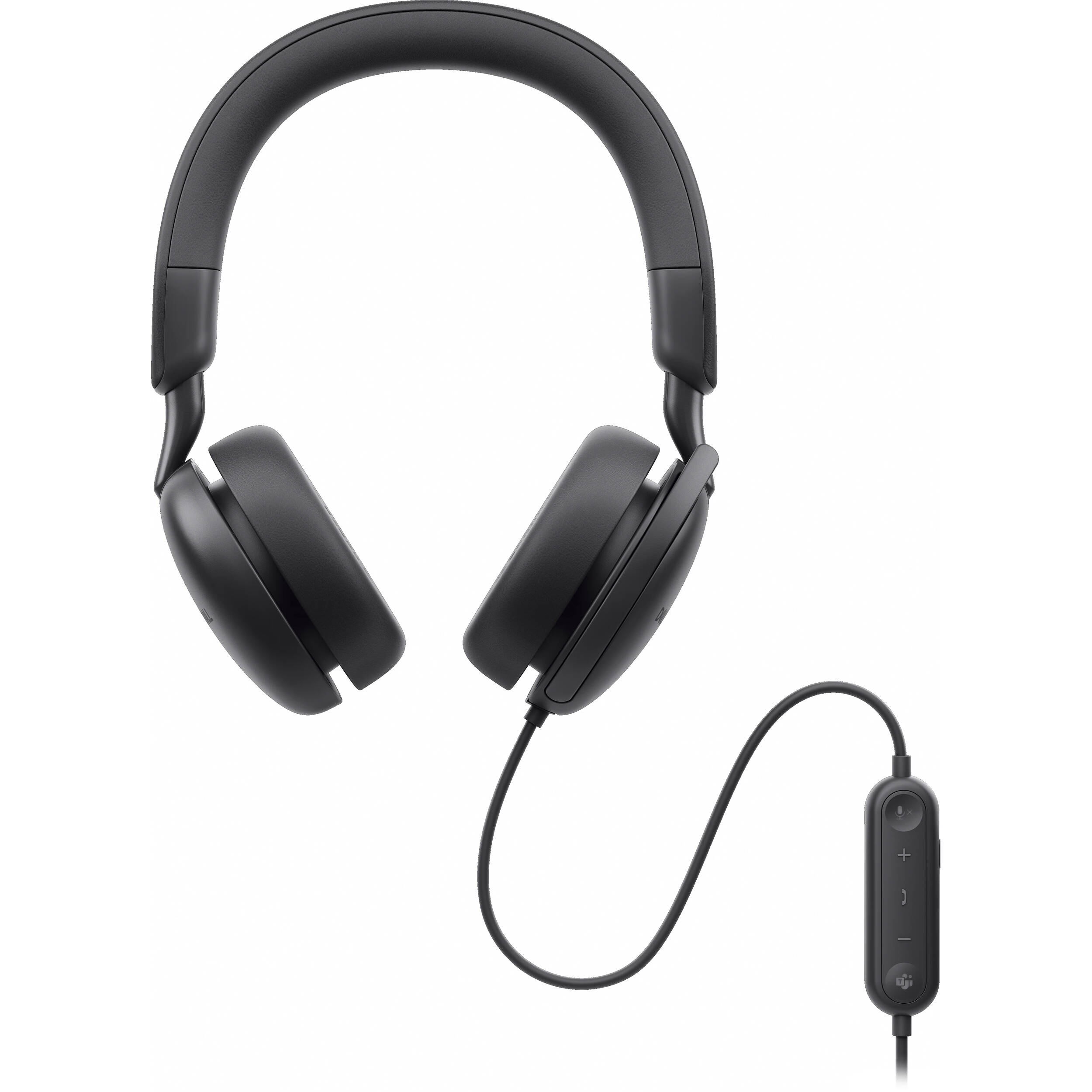 Dell WH5024 wired ANC headset with USB-C connection and boom microphone — view 3