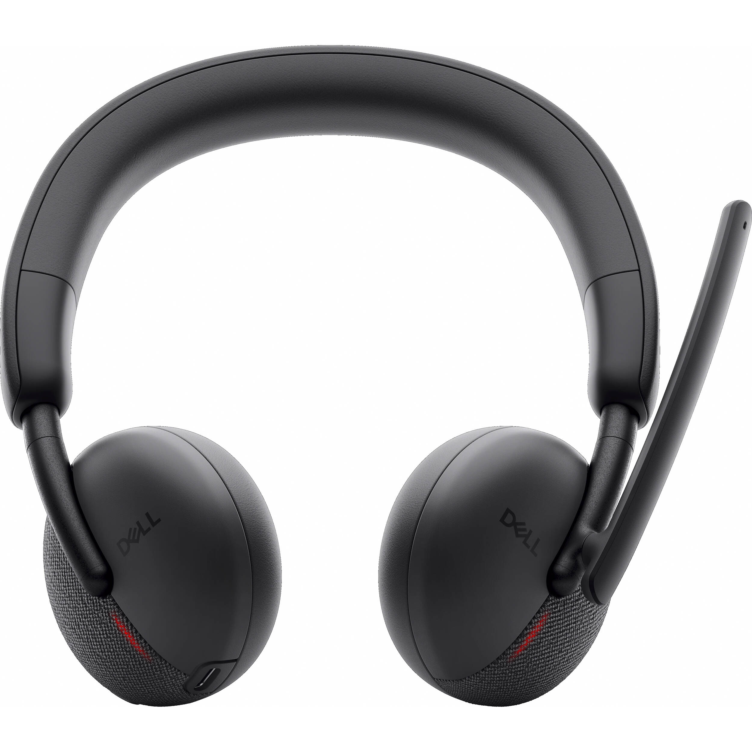 Dell Wireless Headset WL3024 dual-ear wireless headset with boom microphone for business calls — view 3