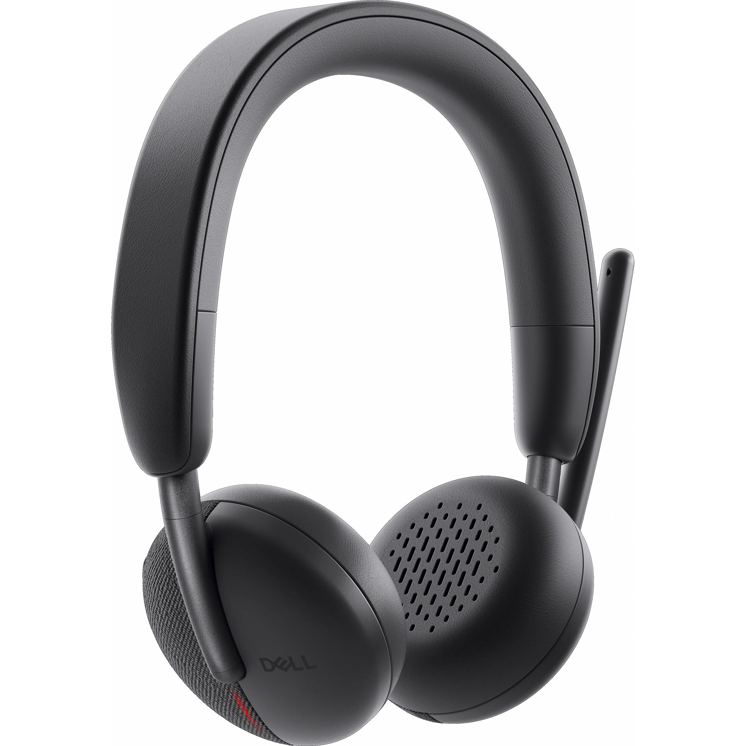 Dell Wireless Headset WL3024 dual-ear wireless headset with boom microphone for business calls — view 4