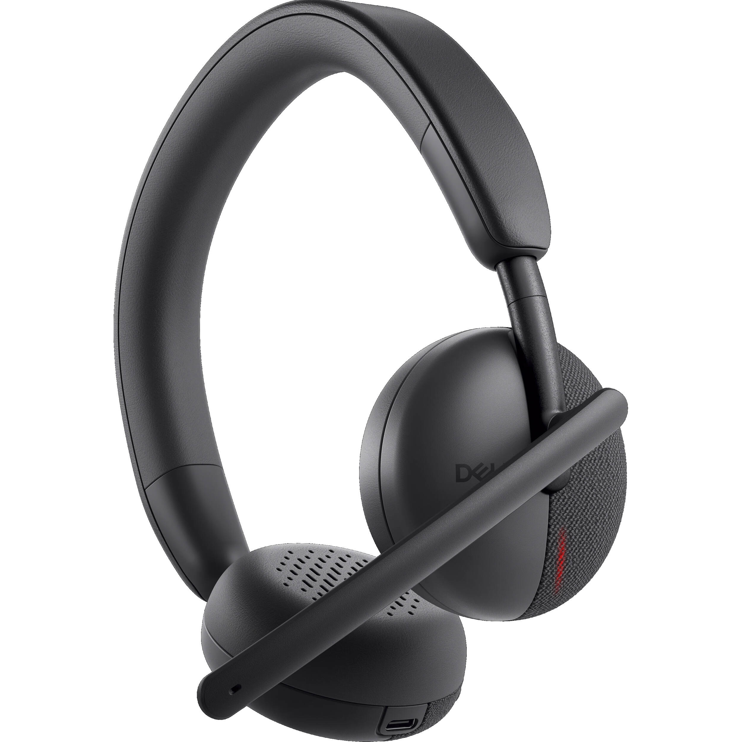 Dell Wireless Headset WL3024 dual-ear wireless headset with boom microphone for business calls — view 5