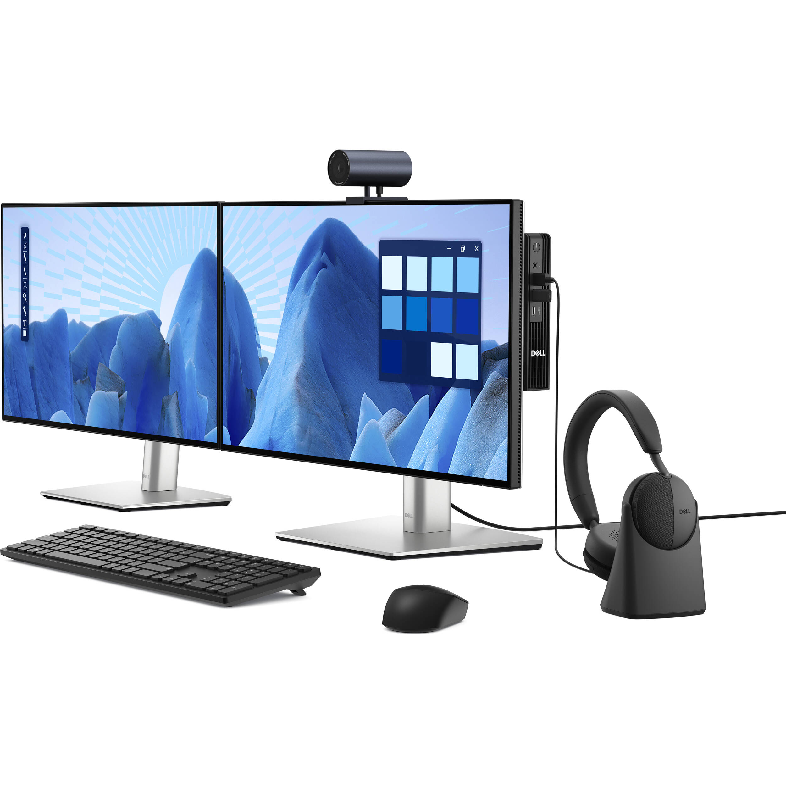 Dell Pro Micro Plus QBM1250 micro desktop with 16 GB RAM, 256 GB SSD, TPM, and Windows 11 Pro — view 8