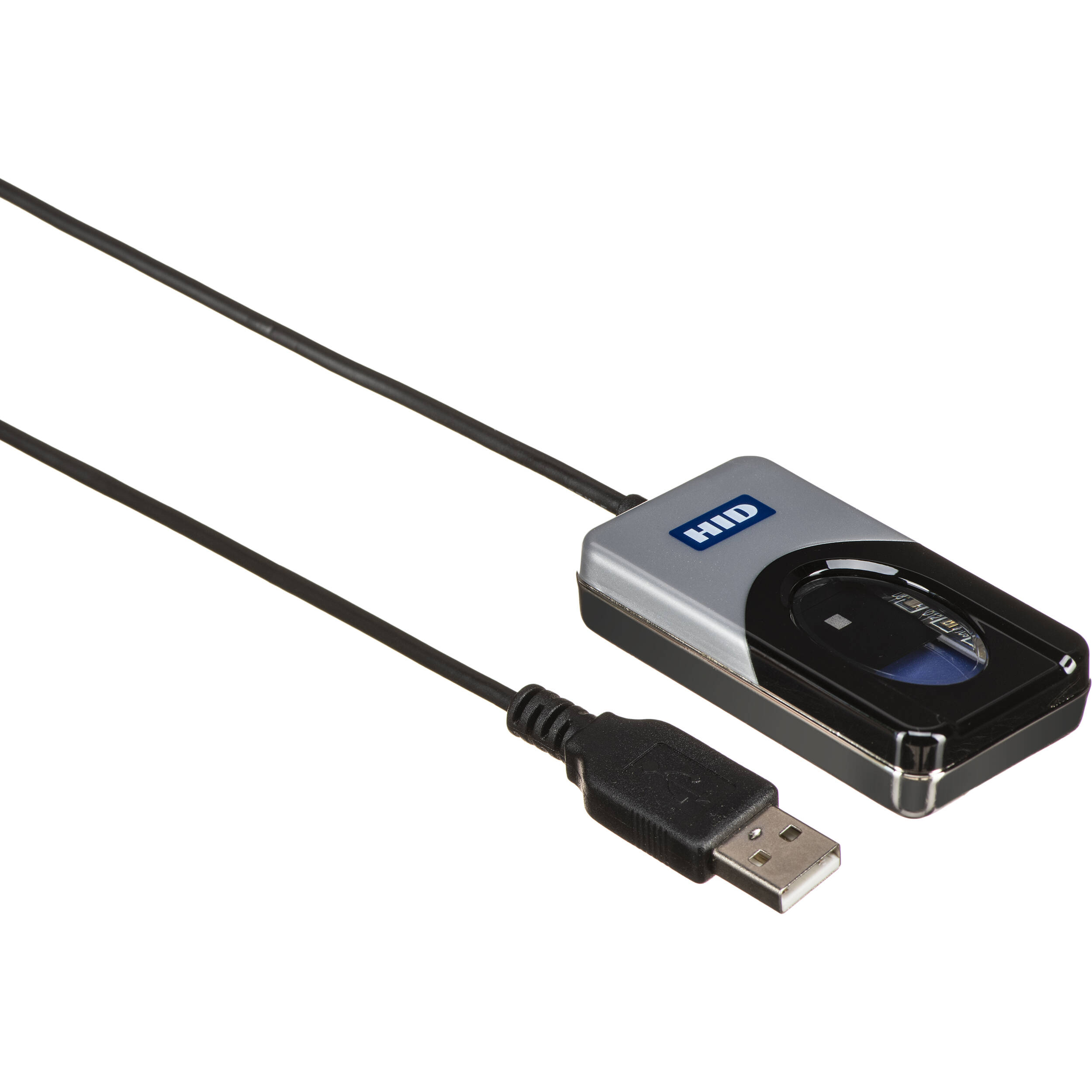 HID Global 4500 optical fingerprint reader desktop biometric authentication device — view 2