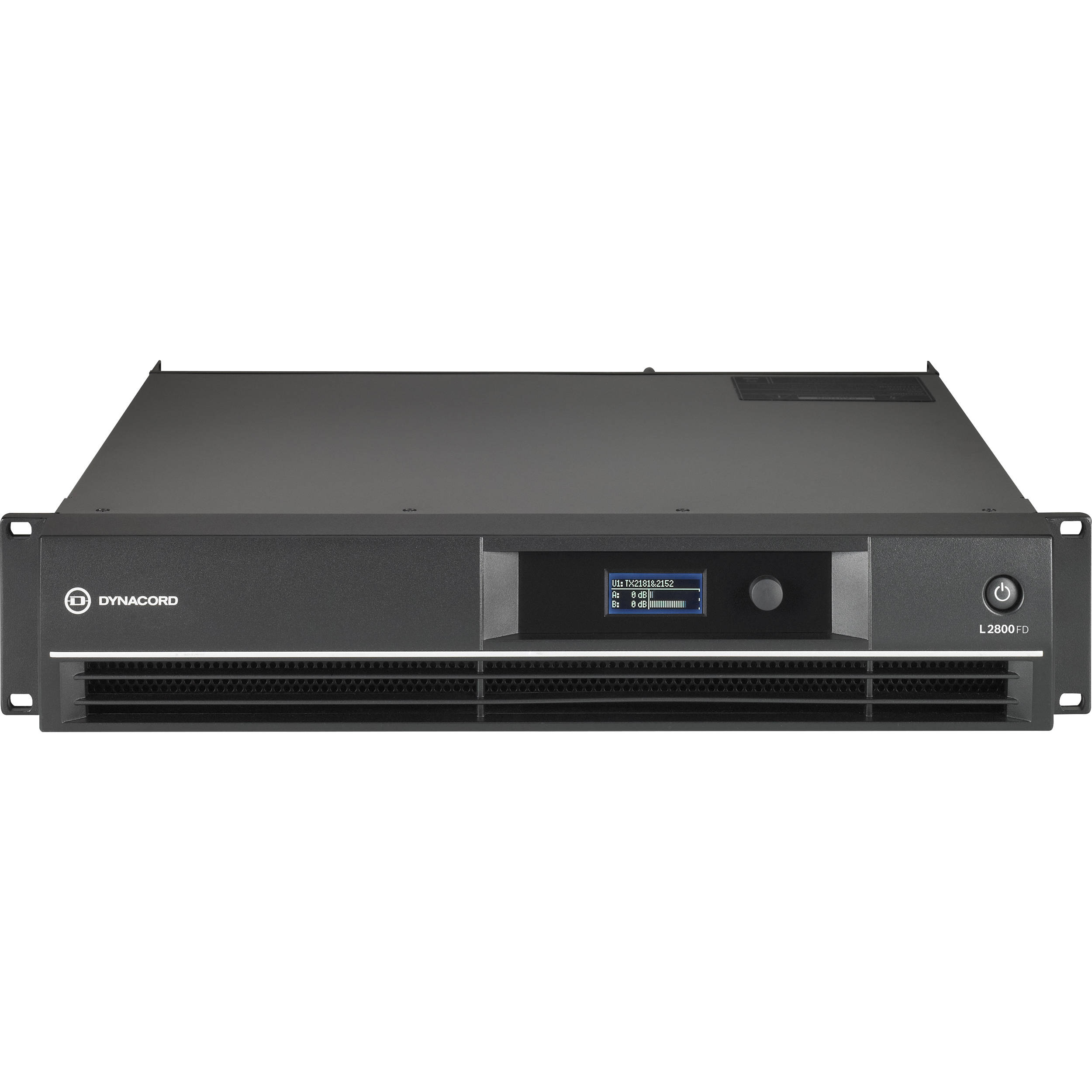 Bosch L2800FD-US DSP power amplifier with 2 x 1,400 W output for commercial audio systems — view 2